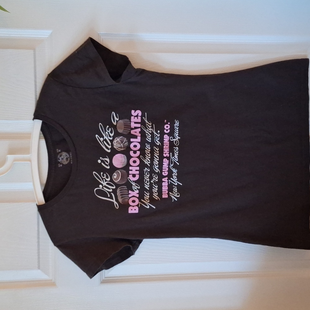 2 for $12: Bubba Gump Chocolate Brown T-shirt - US S/M